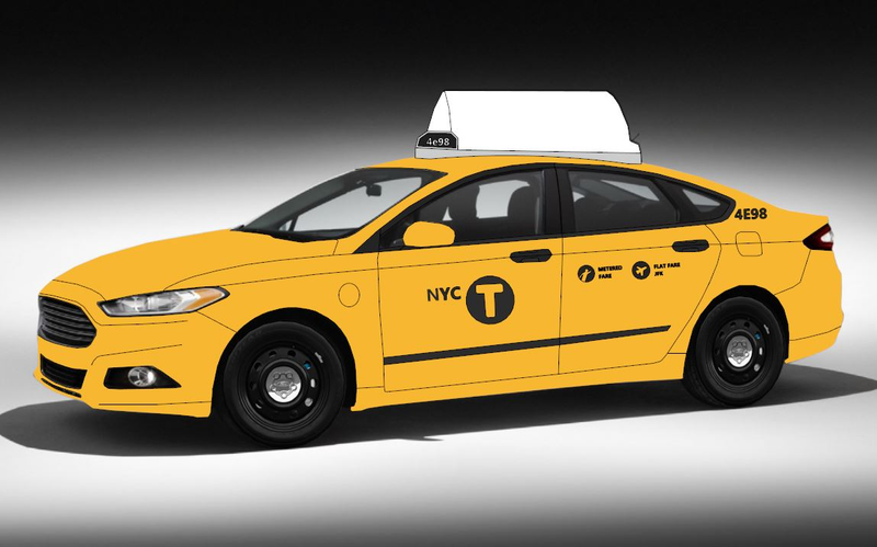 Illustration for article titled How Ford can get back into the NYC Taxi scene.